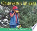 Observemos las aves