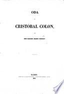 Oda a Cristóbal Colon
