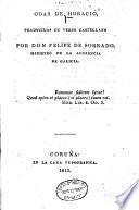 Odas de Horacio