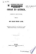 Odiar es querer