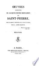 Oeuvres complètes de Jacques-Henri-Bernardin de Saint-Pierre