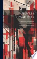 Oeuvres Complètes