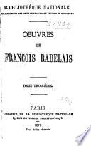 Oeuvres de François Rabelais