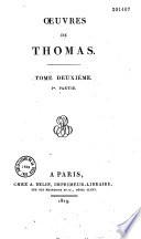 Oeuvres de Thomas