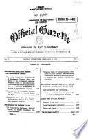 Official Gazette