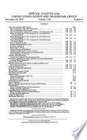 Official Gazette of the United States Patent and Trademark Office