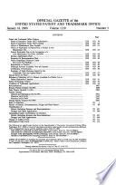Official Gazette of the United States Patent and Trademark Office