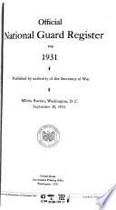 Official National Guard Register
