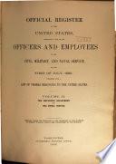 Official Register of the United States