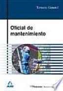 Oficial de mantenimiento. Temario general