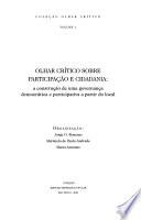 Olhar crítico sobre participação e cidadania