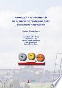 Olimpiada y miniolimpiada de Química de Cantabria 2022. Enunciados y resolución