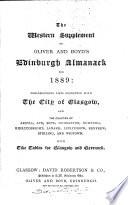 Oliver & Boyd's new Edinburgh almanac and national repository. [With] Western suppl