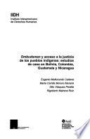 Ombudsman y acceso a la justicia de los pueblos indígenas