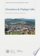 Onomàstica de l'Espluga Calba