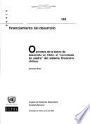 Opciones de la banca de desarrollo en Chile