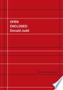 Libro Open Enclosed: Donald Judd