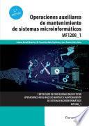 Operaciones auxiliares de mantenimiento de sistemas microinformáticos