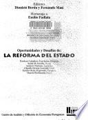 Oportunidades y desafíos de la reforma del Estado