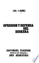 Opresión y defensa del euskera