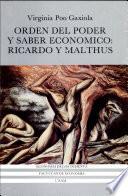 Orden del poder y saber economico