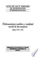 Ordenamiento jurídico y realidad social de las mujeres