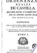 Ordenanzas reales de Castilla