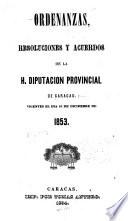 Ordenanzas, resoluciones y acuerdos ...