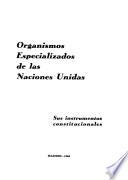 Organismos especializados de las Naciones Unidas