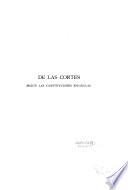 Organización y functionamiento de las Cortes