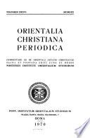 Orientalia christiana periodica