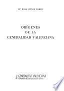 Orígenes de la Generalidad Valenciana