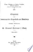 Origines de la dominación española en América