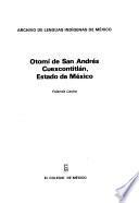 Otomí de San Andrés Cuexcontitlán, Estado de México
