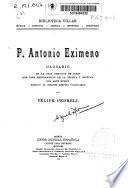 P. Antonio Eximeno