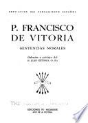 P. Francisco de Vitoria