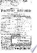 Pacific Record of Medicine and Pharmacy