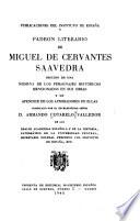 Padrón literario de Miguel de Cervantes Saavedra