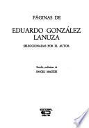 Páginas de Eduardo González Lanuza