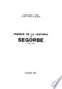 Páginas de la historia de Segorbe, 1850-1900