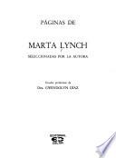 Páginas de Marta Lynch