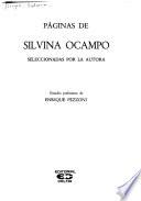 Páginas de Silvina Ocampo