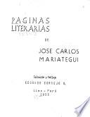 Páginas literarias