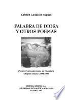 Palabra de diosa y otros poemas