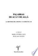 Palabras de acá y de allá