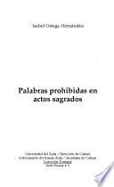 Palabras prohibidas en actos sagrados