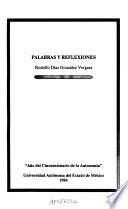 Palabras y reflexiones