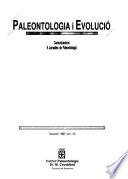 Paleontologia i evolució