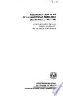 Panorama curricular de la Universidad Autónoma de Chapingo, 1960-1990