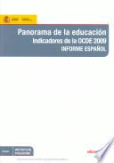 Panorama de la educación. Indicadores de la OCDE 2009. Informe español